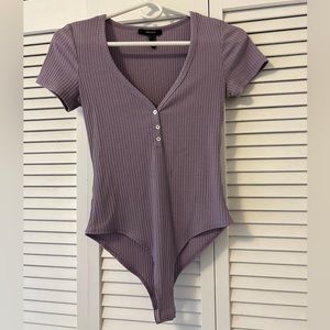 Forever 21 Small Lilac Bodysuit